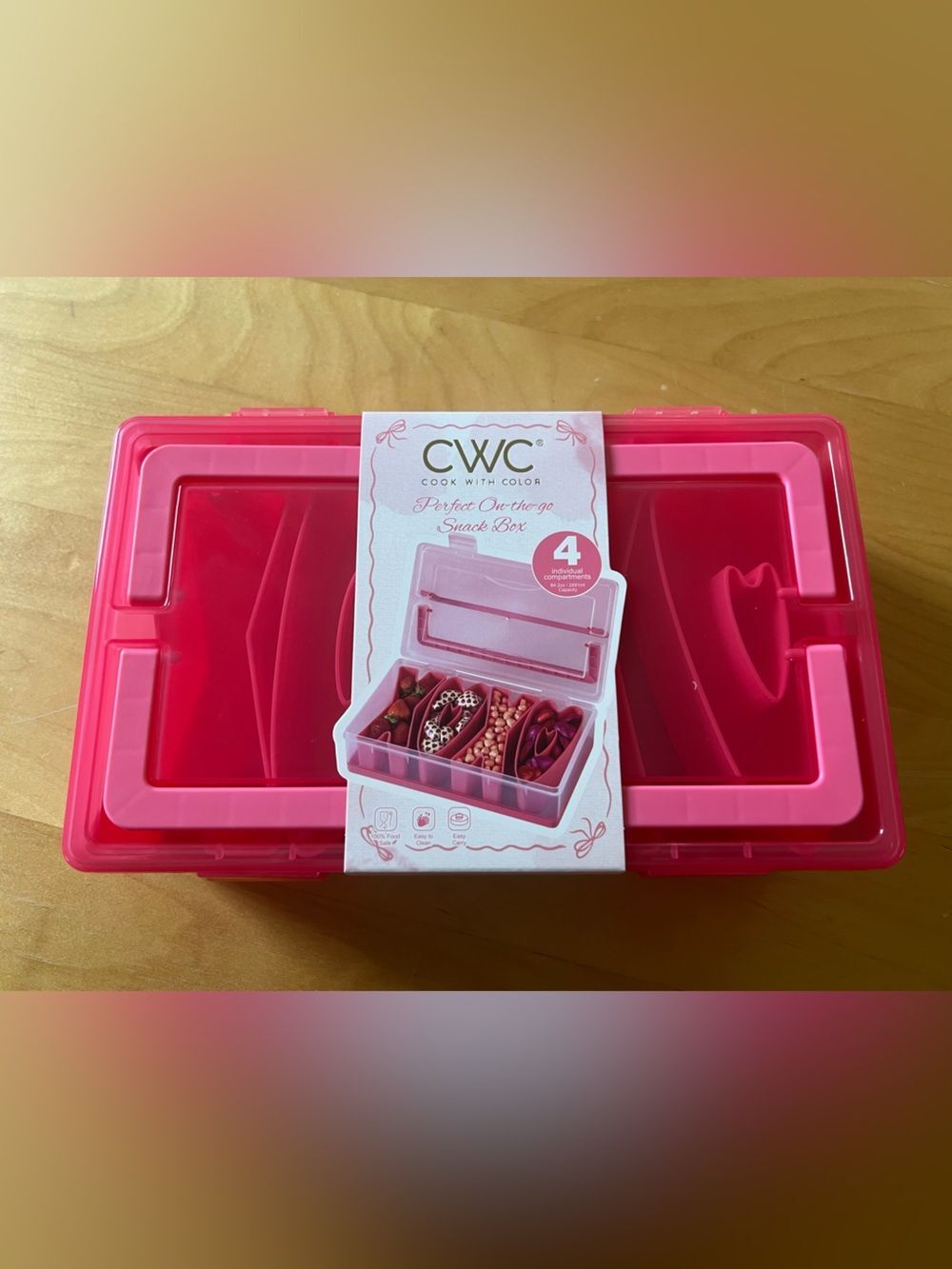 CWC snackle box hot pink XOXO hearts Valentine's Day wedding anniversary Target